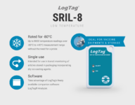 Logtag SRIL-8 Temperature Data Logger