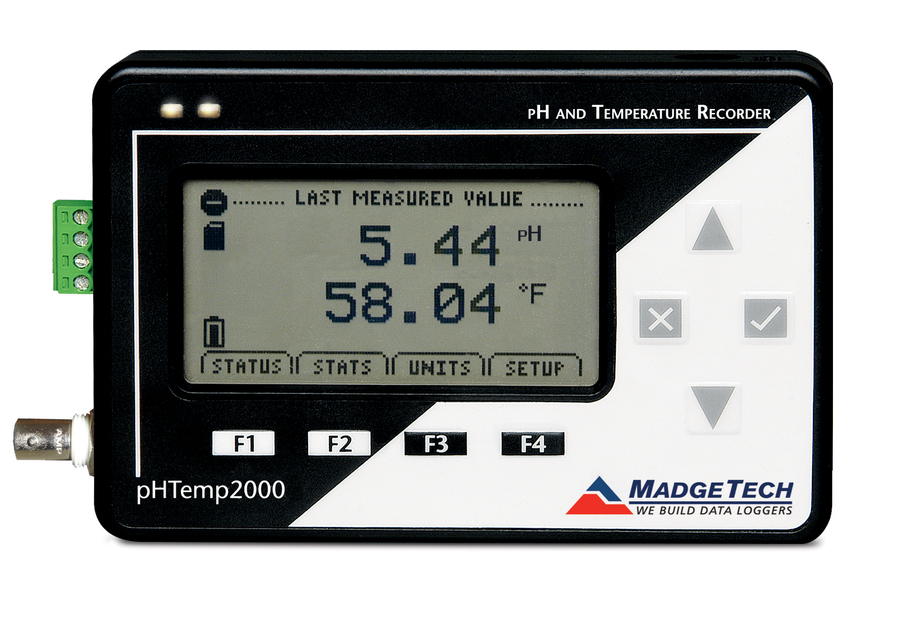 pHtemp2000 pH and Temperature Data Logger
