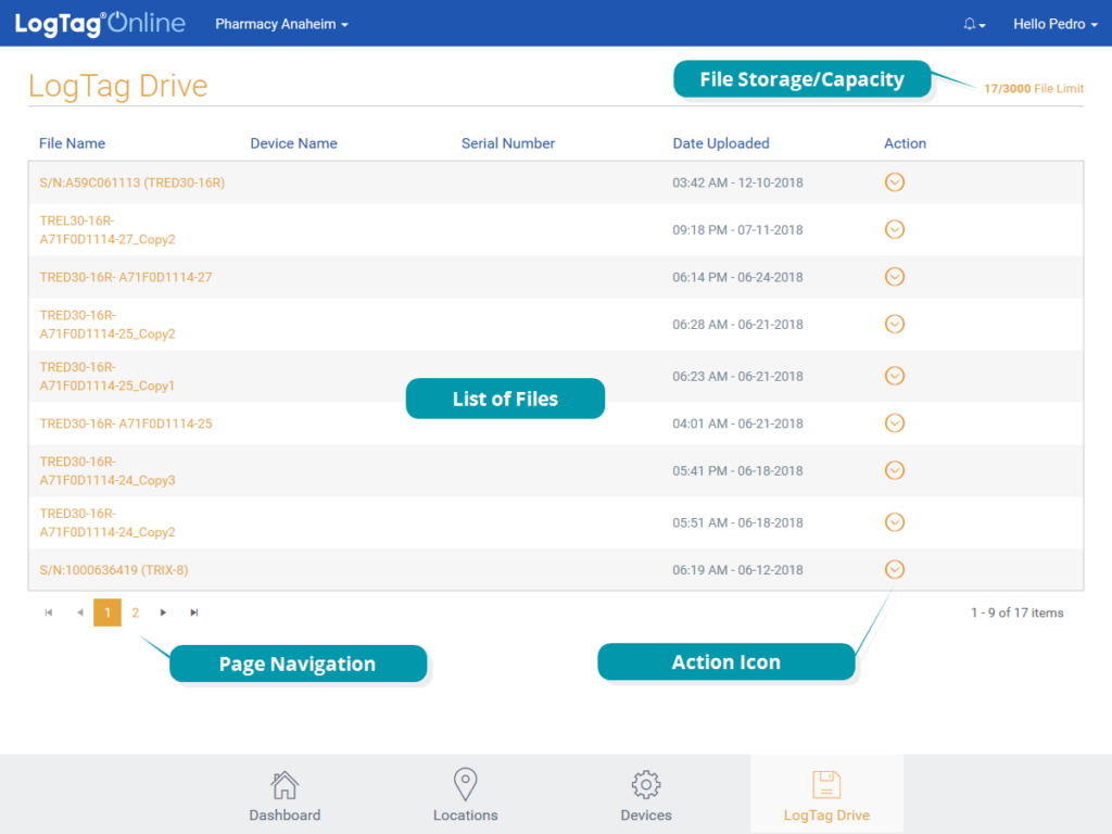 LogTag Online Online Data Logging System For Storage & Analysis