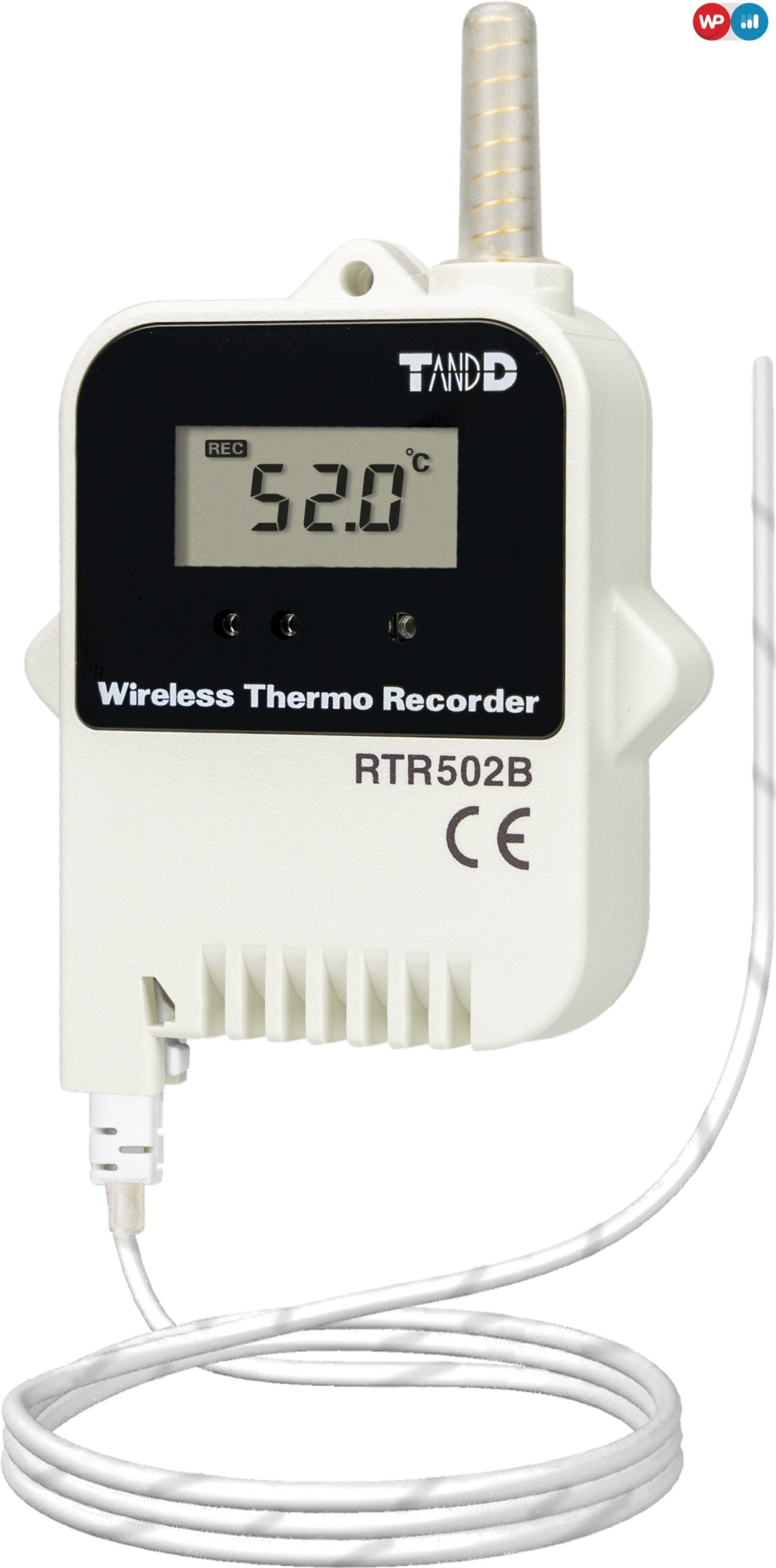 RTR502B Wireless Data Logger with External Temperature Sensor