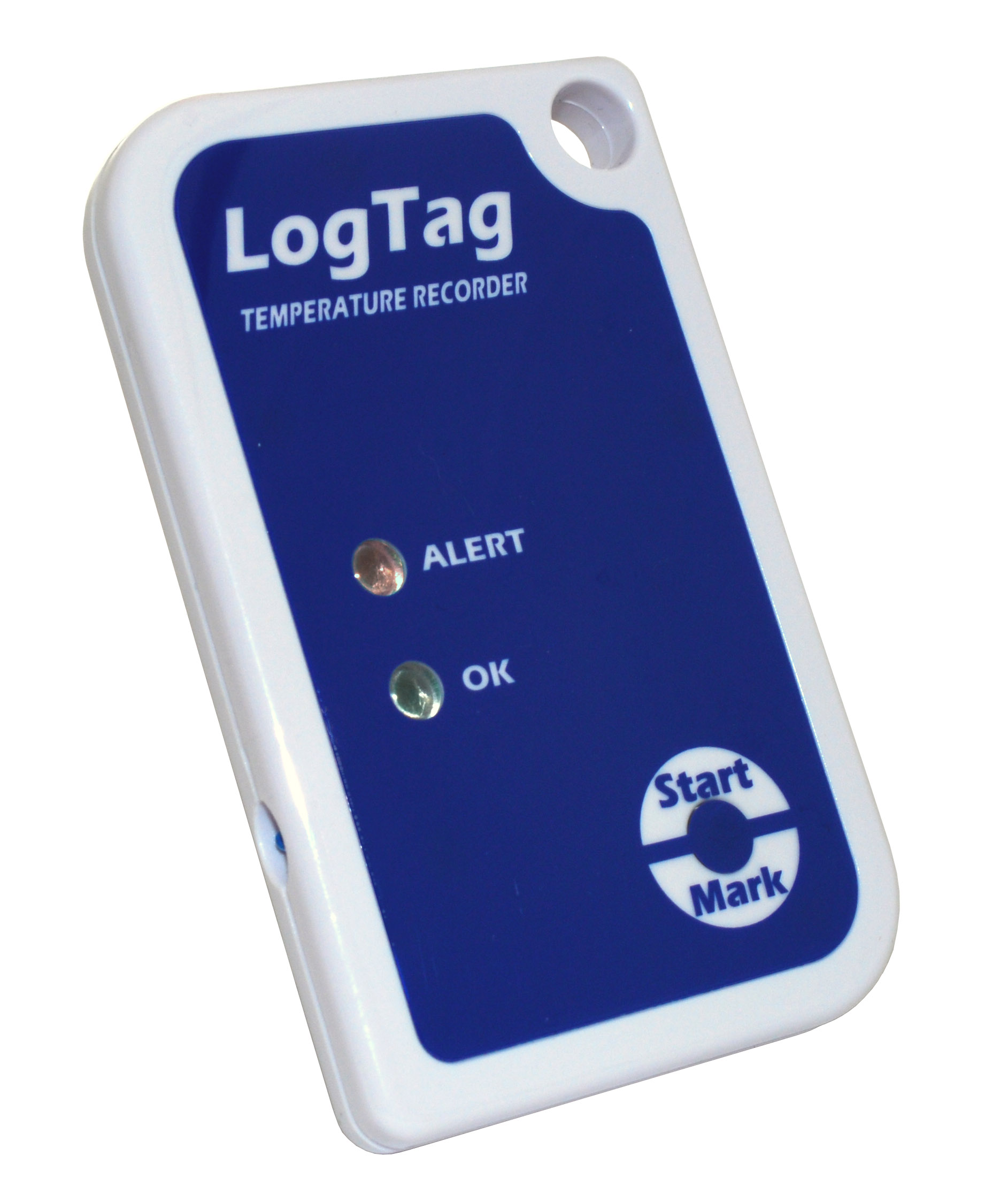 Front of the LogTag TRIX 8 temperature data logger