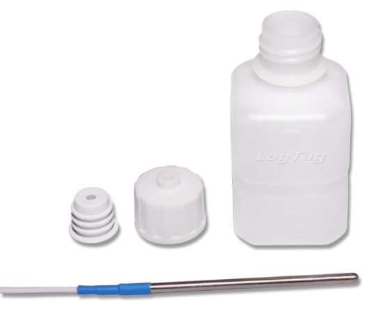 Glycol temperature buffer for vaccine fridge