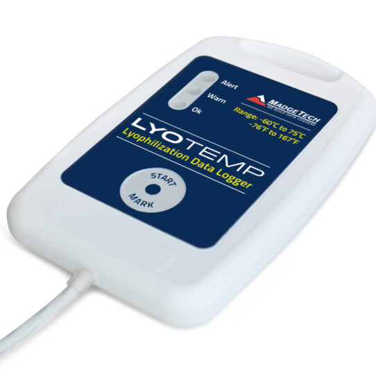 LyoTemp low temperature Lyophilization Data Logger